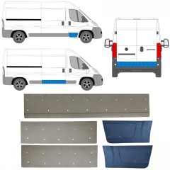 Dörreparationspanel för Fiat Ducato 2006-2025 / Set 12632