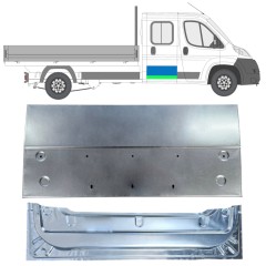Inre + yttre bakdörr reparationspanel för Peugeot Boxer 2006-2026 / Vänster = Höger (symmetrisk) 16397