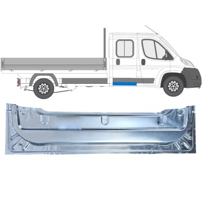 Bakdörr reparationspanel inre för Fiat Ducato 2006-2026 / Vänster = Höger (symmetrisk) 16386