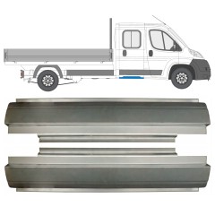 Bak tröskel reparationspanel för Citroen Jumper 2006-2025 / Vänster+Höger / Set 15373
