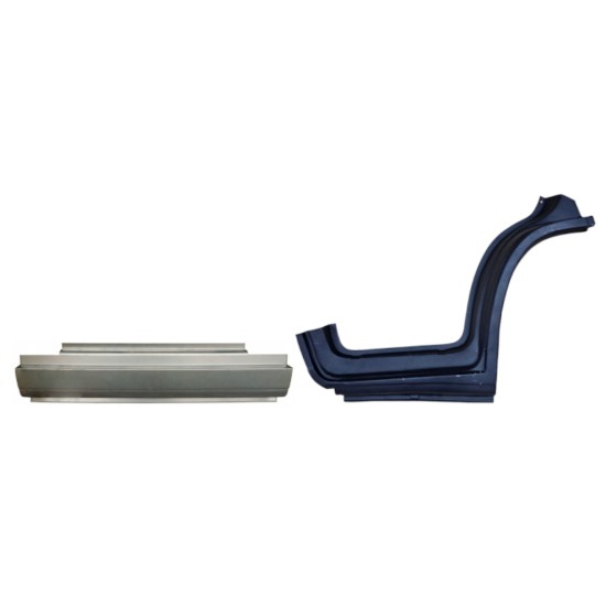 Reparationspanel set för Fiat Ducato 2006-2014 / Höger / Dubbelkabin / 14796 Reparationspanel set för Fiat Ducato 2006-2014 / Höger / Dubbelkabin / 14796