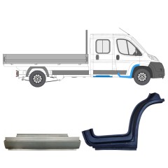 Reparationspanel set för Fiat Ducato 2006-2025 / Höger / 14796
