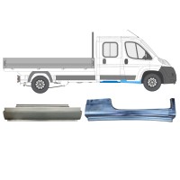 Reparationspanel set för Fiat Ducato 2006-2014 / Höger / Dubbelkabin / 14794 Reparationspanel set för Fiat Ducato 2006-2014 / Höger / Dubbelkabin / 14794