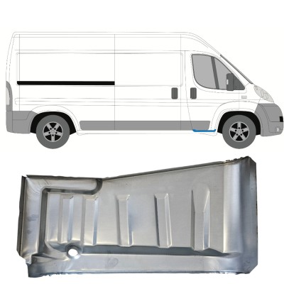 Reparationsplåt insteg vänster/höger för Fiat Ducato 2006-2014 / Höger 15052