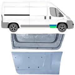 Inre + yttre fram dörrreparationspanel för Fiat Ducato 2006-2025 / Höger / Set 12004