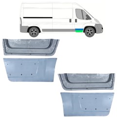 Inre + yttre fram dörrreparationspanel för Peugeot Boxer 2006-2025 / Set 14329