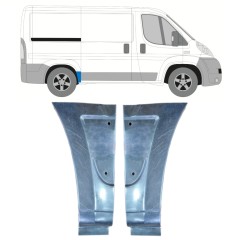Sidovägg hjulhuskant för Peugeot Boxer 2006-2025 / Vänster+Höger / Set 14217
