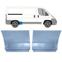 Sidovägg hjulhuskant för Fiat Ducato 2006-2026 / Vänster+Höger / Set 10662