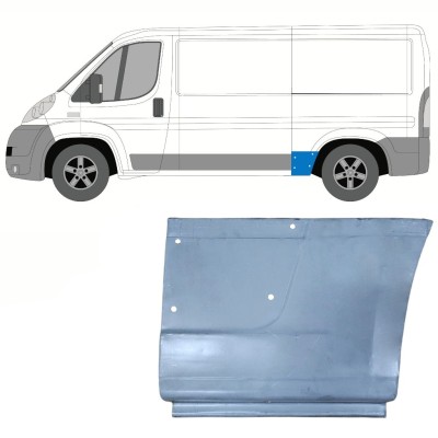 Sidovägg hjulhuskant för Fiat Ducato 2006-2014 / Vänster 15112