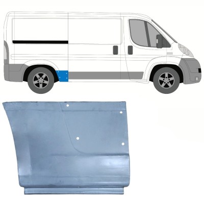 Sidovägg hjulhuskant för Fiat Ducato 2006-2014 / Höger 15111