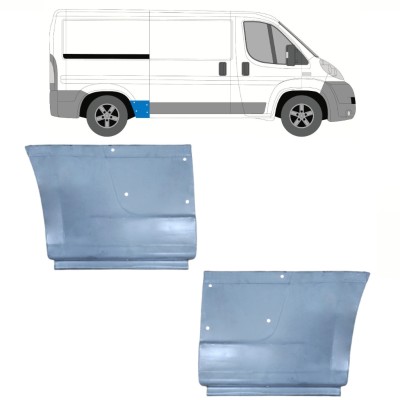 Sidovägg hjulhuskant för Fiat Ducato 2006-2014 / Vänster+Höger 15113