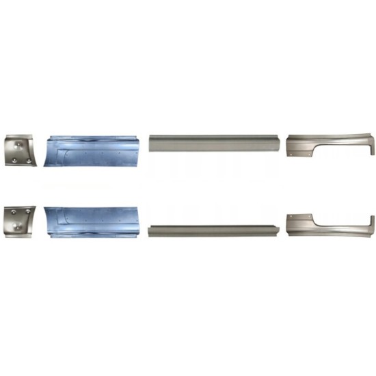 Tröskelplåt reparationspanel för Fiat Ducato 2006-2026 / Vänster+Höger / Set 10887