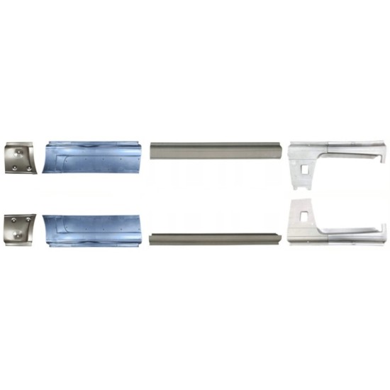 Tröskelplåt reparationspanel för Peugeot Boxer 2006-2026 / Vänster+Höger / Set 14162