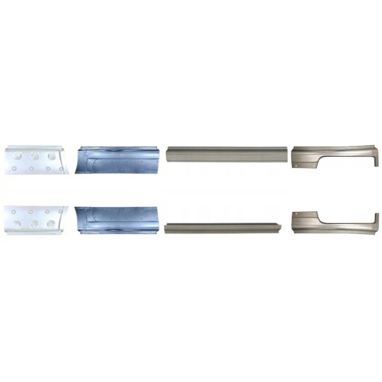 Tröskelplåt reparationspanel för Peugeot Boxer 2006-2026 / Vänster+Höger / Set 14168