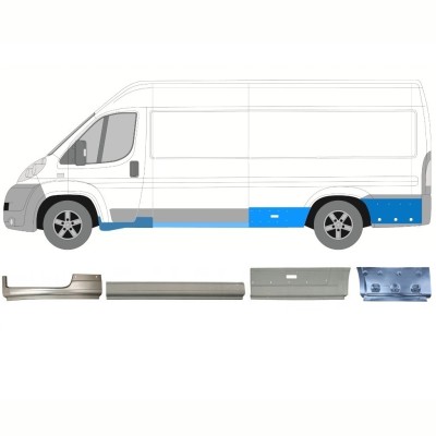 Reparationspanel set för Fiat Ducato 2006-2026 / Vänster / 16790