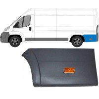 Prydnadslist skyddslist sidovägg bak med lampa för Fiat Ducato 2006-2018 / Vänster / Set 10681