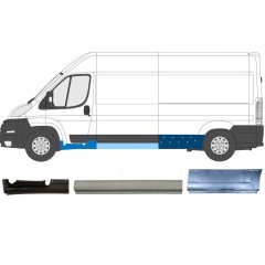 Reparationspanel set för Fiat Ducato 2006-2026 / Vänster / 16176