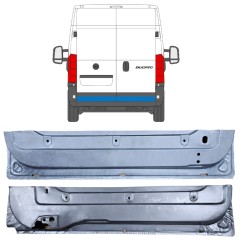 Reparationspanel för bakdörr för Peugeot Boxer 2006-2025 / Vänster+Höger / Set 14255