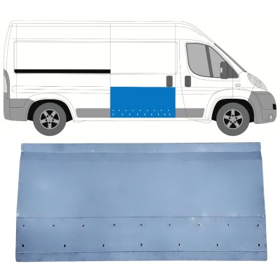 Skjutdörr reparationspanel för Fiat Ducato 2006-2025 / Höger 14822