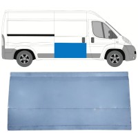 Skjutdörr reparationspanel för Fiat Ducato 2006-2014 / Höger 14821 Skjutdörr reparationspanel för Fiat Ducato 2006-2014 / Höger 14821