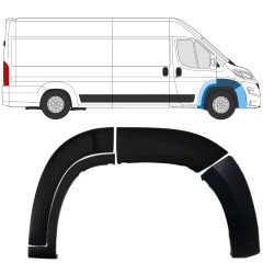Sats med framskärmslister för Citroen Jumper 2018-2023 / Höger / 14403