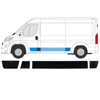 Prydnads skyddslister set för Fiat Ducato 2018- / Vänster / 15040 Prydnads skyddslister set för Fiat Ducato 2018- / Vänster / 15040