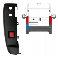 Bak hörn stötfångare 180 grader för Fiat Ducato 2018- / Höger 16025