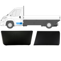 Prydnads skyddslister set för enkelhytt för Fiat Ducato 2018- / Vänster / Enkelhytt / 14809