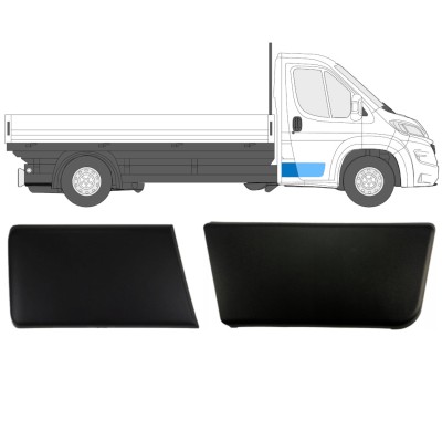 Prydnads skyddslister set för enkelhytt för Fiat Ducato 2018- / Höger / 14808