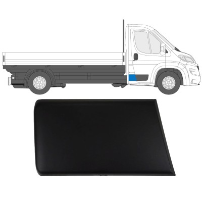 Prydnads Skyddslist sidovägg för Fiat Ducato 2018- / Höger 14806