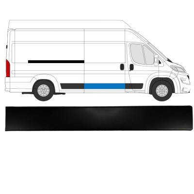 Prydnadslist framdörr list för Fiat Ducato 2018- / Höger 15114