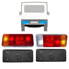 Baklykta för Fiat Ducato 2006-2014 / Vänster+Höger / Set 9841