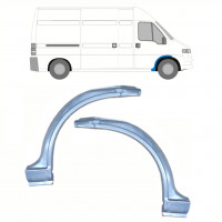 Framre hjulhus reparationspanel för Fiat Ducato 1994-2006 / Vänster+Höger / Set 10701