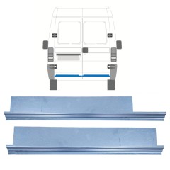 Bakdörr reparationspanel inre för Fiat Ducato 1994-2006 / Vänster+Höger / Set 9747