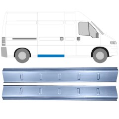 Inre tröskel reparationspanel för Fiat Ducato 1994-2006 / Vänster+Höger / Set 10676