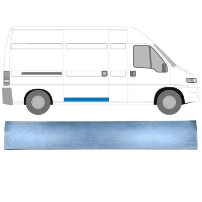 Skjutdörr reparationspanel för Fiat Ducato 1994-2006 / Höger 15133