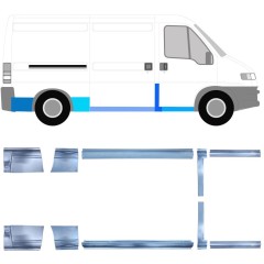 Reparationspanel set för Fiat Ducato 1994-2006 / Vänster+Höger / 16786