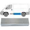 Reparation av sidopanel