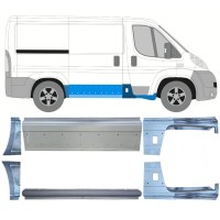 Reparationspanel set för Fiat Ducato 2006-2014 / Vänster+Höger / 14813 Reparationspanel set för Fiat Ducato 2006-2014 / Vänster+Höger / 14813