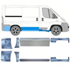 Reparationspanel set för Fiat Ducato 2006-2025 / Vänster+Höger / 14814