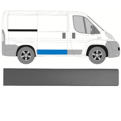 Prydnadslist skjutdörr för Fiat Ducato 2006-2014 / Höger 14923