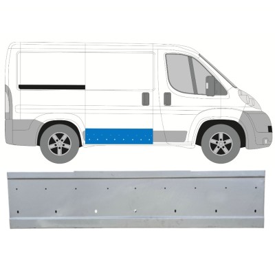 Skjutdörr reparationspanel för Fiat Ducato 2006-2014 / Höger 14735