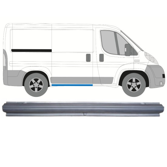 Tröskel för skjutdörr för Fiat Ducato 2006-2014 / Höger 14734 Tröskel för skjutdörr för Fiat Ducato 2006-2014 / Höger 14734