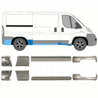 Tröskelplåt reparationspanel för Fiat Ducato 2006- / Vänster+Höger / Set 10885