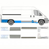 Tröskelplåt reparationspanel för Fiat Ducato 2006- / Vänster+Höger / Set 10889