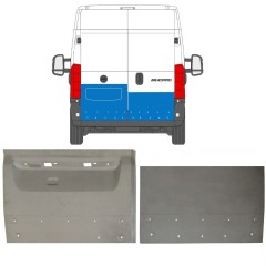 Reparationspanel för bakdörr för Citroen Jumper 2006-2025 / Vänster+Höger / Set 14268
