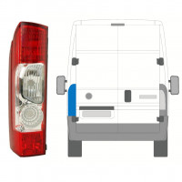 Baklykta för Fiat Ducato 2006-2014 / Vänster 8240