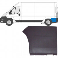 Prydnadslist stänkskärm list för Fiat Ducato 2006- / Vänster 6553