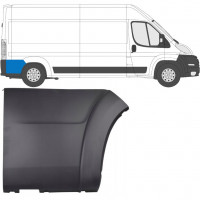 Prydnadslist skyddslist sidovägg bak för Fiat Ducato 2006- / Höger 6550