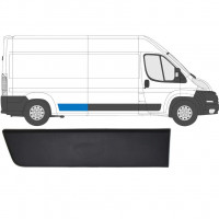 Prydnadslist skyddslist sidovägg bak för Fiat Ducato 2006- / Höger 6546